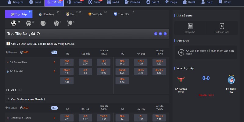 Hướng dẫn truy cập cược thể thao