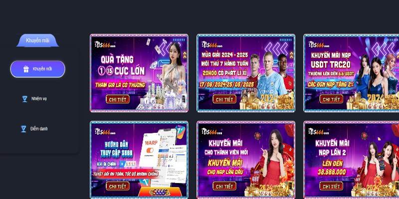 Ưu đãi cho người mới cực khủng